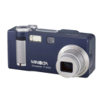 Konica-Minolta f200 Point &amp; Shoot Digital Camera Instruction manual