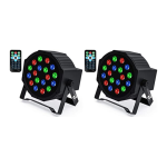 Missyee 18 LED Stage Lights Instruction Manual: AI Chat &amp; PDF Access