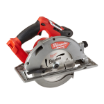 Milwaukee M18 FUEL 18-Volt Lithium-Ion Brushless Cordless 7-1/4 in. Circular Saw Kit w/ (1) 9.0Ah Battery, (1) 24T Blade, Charger Operators Manual