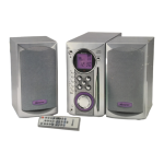 Memorex MX4100 Home Audio System Manual