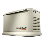 Generac 20 kW G0070393 Standby Generator Manual