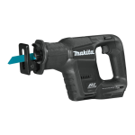Makita XRJ07ZB 18-Volt LXT Lithium-Ion Sub-Compact Brushless Cordless Reciprocating Saw (Tool-Only) Instruction manual