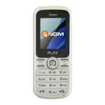 NGM-Mobile Play 1.77&quot; 76g White User manual