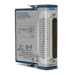 NI 9403 Digital I/O Module User Manual | Manualzz