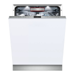 Neff S517T80D0G Fully-integrated dishwasher Instruction manual