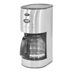 Oster BVST-RDXSS43 Coffeemaker User Guide