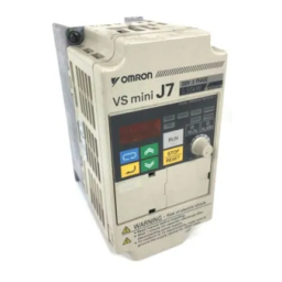 Omron VS mini J7 User`s manual | Manualzz