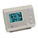 Oregon scientific Wireless Thermometer & Alarm Clock Connected Home Manual