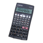 Olympia LCD 8310 Calculators Manual do usuário