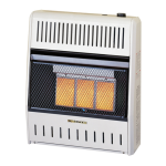 ProCom Heating ML150TPA Ventless Infrared Wall Heater Series Installation manual