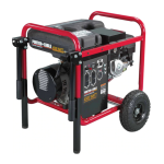 Porter-Cable D29833-038-0 Portable Generator Instruction manual
