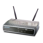 Planet 802.11n Wireless Access Point WNAP-1120 User's Manual