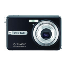 Pentax optio e85 de handleiding | Manualzz
