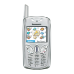 Panasonic Cell Phone EB-G50 User manual