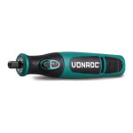 Vonroc CT502DC Cordless Mini Grinder Bedienungsanleitung