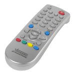 Vivanco Universal 2in1 TV/DVB remote control Operating instructions