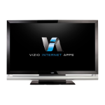Vizio VF552XVT LCD Television Owner's Manual