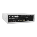 Viking DLE-300 Product manual