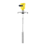 Vega VEGACAL 65 Capacitive cable probe for continuous level measurement Operating instructions