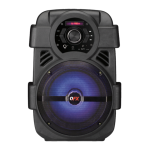 QFX PBX-8 Portable Bluetooth Speaker Manual
