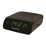 Roadstar CLR-2530 Clock Radio Alarm User manual