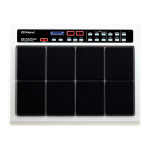 Roland OCTAPAD SPD-20 PRO Digital Percussion Pad 取扱説明書