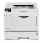 Ricoh CL3500N - Aficio Color Laser Printer Software Manual