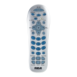 RCA Universal Remote RCR412BN Owner's Manual