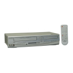 Sylvania DVD VCR Combo DVC865F User manual