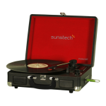 Sunstech PXR6SBT Turntable Product sheet