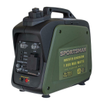 Sportsman GEN1000I-PL 1000-Watt/800-Watt Gasoline Powered Portable Inverter Generator Instruction manual