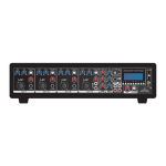Soundsation PMX-4BT 6-channels 200+200W max. powered mixer User Manual