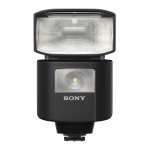 Sony HVL-F45RM Εξωτερικό φλας με ασύρματο έλεγχο Οδηγίες χρήσης