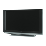 Sony KDF-55WF655 Projection Television Operating instructions