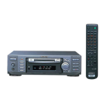 Sony MiniDisc Player MDS-S50 User manual