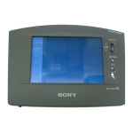 Sony RM-TP501 Operating instructions