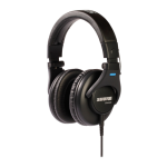 Shure SRH440 Professional Studio Headphones User Guide