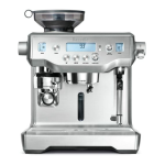 Sage the Oracle Espresso Machine Instruction Manual