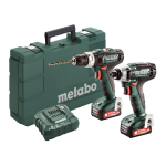 Metabo PowerMaxx SSD 12 impact drivers/wrench Mode d'emploi