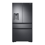 Samsung RF23M8070SR 22.6-cu ft 4-Door Counter-depth French Door Refrigerator Dimensions Guide