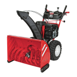 Troy-Bilt STORM Series Snow Thrower Manual
