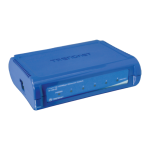 TRENDnet TE100-S8 8-Port 10/100 Mbps GREENnet Switch Quick Installation Guide