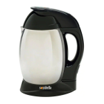 Tribest SB-130-B Soybella Black Stainless Steel Soy and Nutmilk Maker Operating instructions