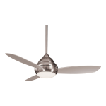 Minka-Aire F476L-BNW Concept&trade; I - LED 52" Ceiling Fan Manual de usuario