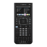 Texas Instruments ti nspire cx Manual Book