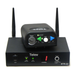 Telex TR-24, BTR-24 Wireless Intercom System Manual