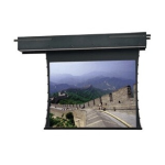 Da-Lite Tensioned Executive Electrol Projection Screen Leaflet