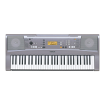 Yamaha PSR-500 Electronic Keyboard User manual