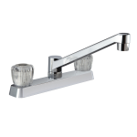 Dura Faucet DF-PK600A-CP Touch On Kitchen Sink Faucet Installation Manual