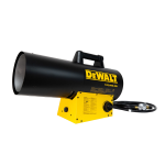 DEWALT DXH60FAVHC 30,000-60000 BTU Forced Air Propane Portable Heater Use and Care Manual